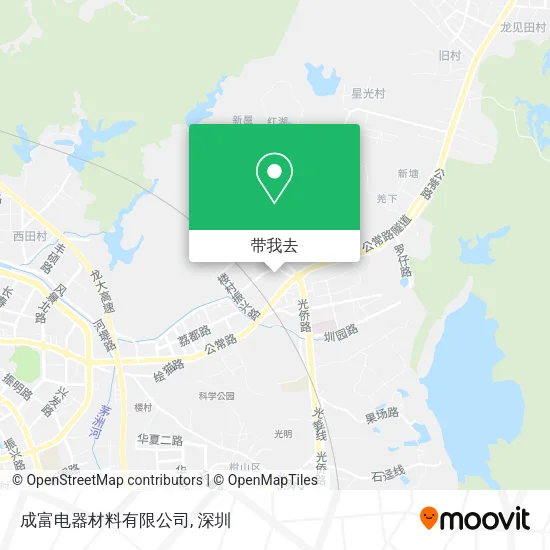 成富电器材料有限公司地图