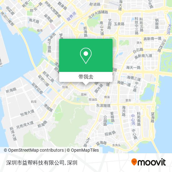 深圳市益帮科技有限公司地图