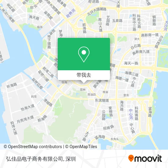 弘佳品电子商务有限公司地图
