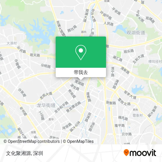 文化聚湘源地图