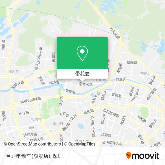 台迪电动车(旗舰店)地图