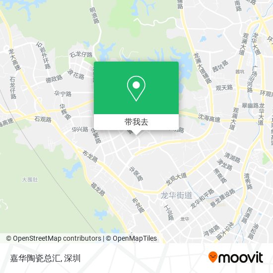 嘉华陶瓷总汇地图