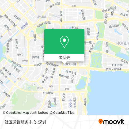 社区党群服务中心地图