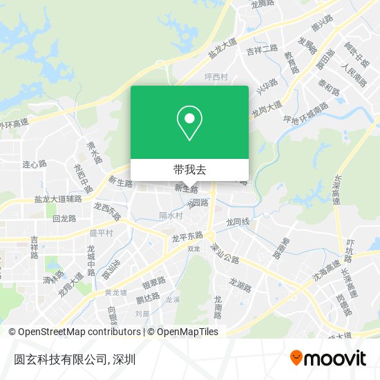 圆玄科技有限公司地图