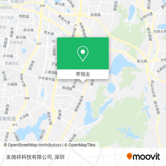 友德祥科技有限公司地图
