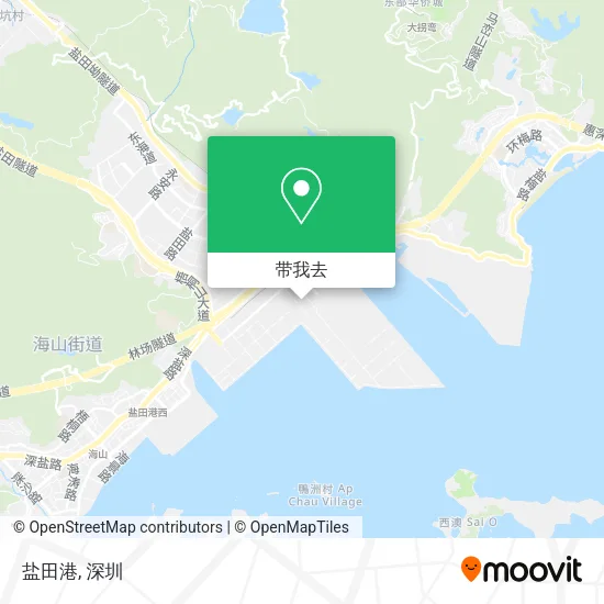 盐田港地图