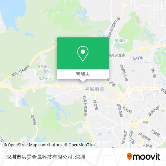 深圳市洪昊金属科技有限公司地图