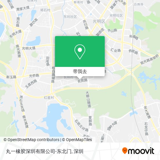 丸一橡胶深圳有限公司-东北门地图