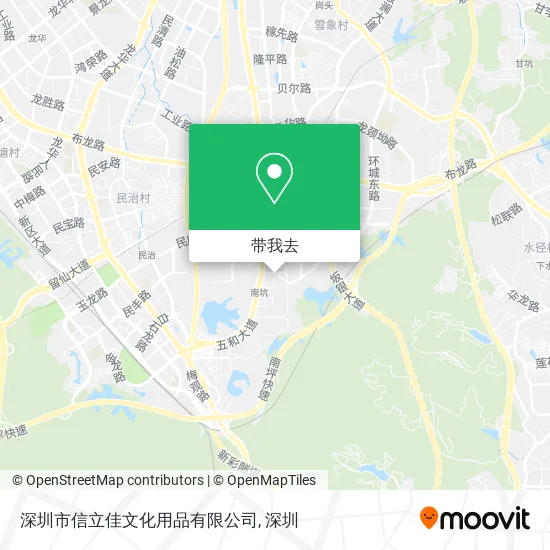 深圳市信立佳文化用品有限公司地图