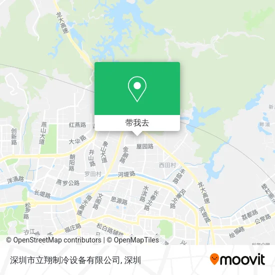 深圳市立翔制冷设备有限公司地图