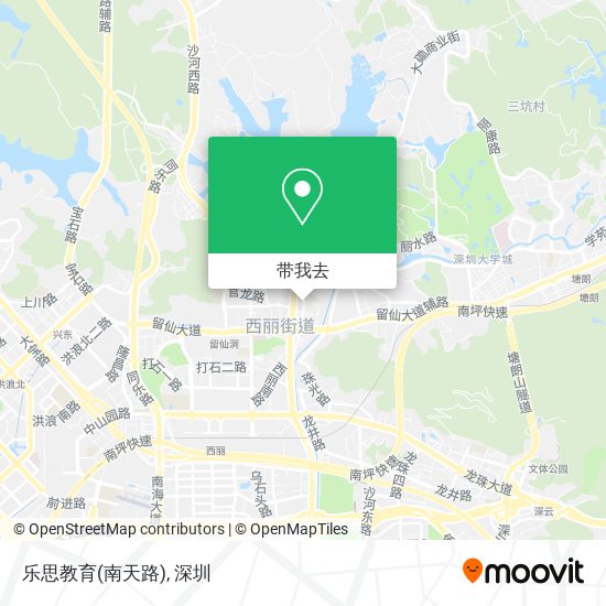 乐思教育(南天路)地图