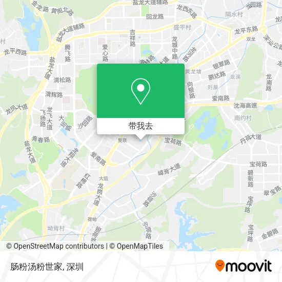 肠粉汤粉世家地图