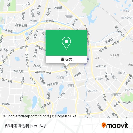 深圳速博达科技园地图