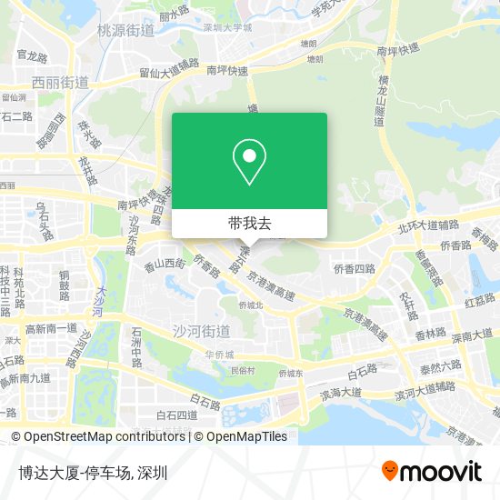 博达大厦-停车场地图