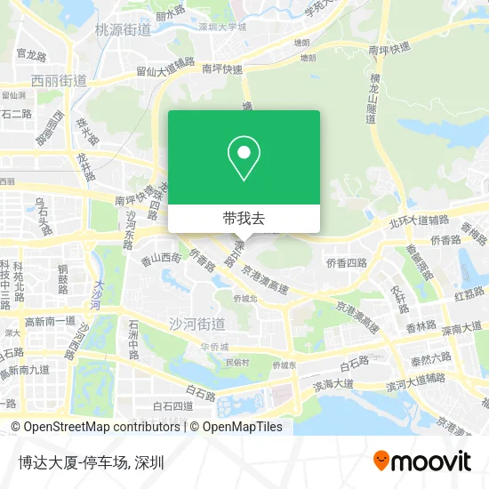 博达大厦-停车场地图
