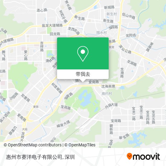 惠州市赛洋电子有限公司地图