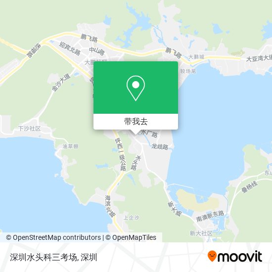 深圳水头科三考场地图