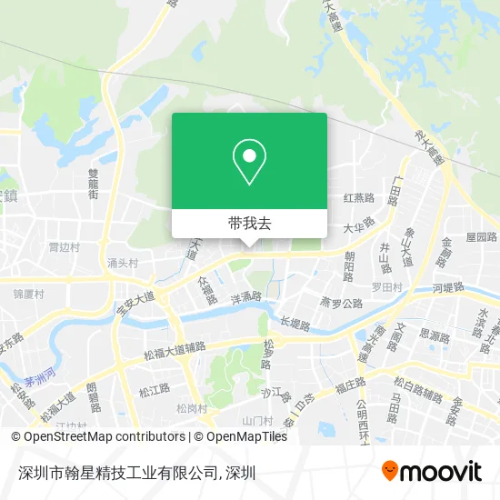 深圳市翰星精技工业有限公司地图
