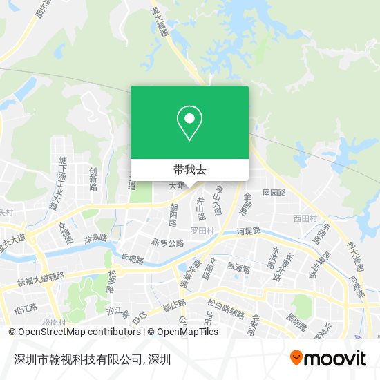 深圳市翰视科技有限公司地图