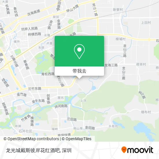 龙光城戴斯彼岸花红酒吧地图
