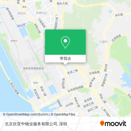 北京欣亚中物业服务有限公司地图