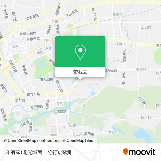 乐有家(龙光城南一分行)地图
