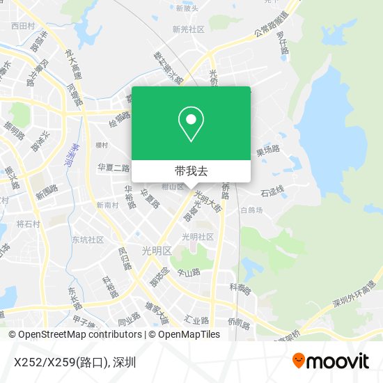 X252/X259(路口)地图