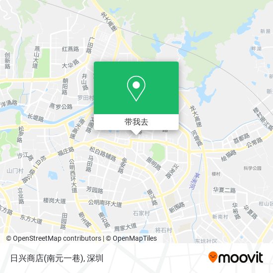 日兴商店(南元一巷)地图