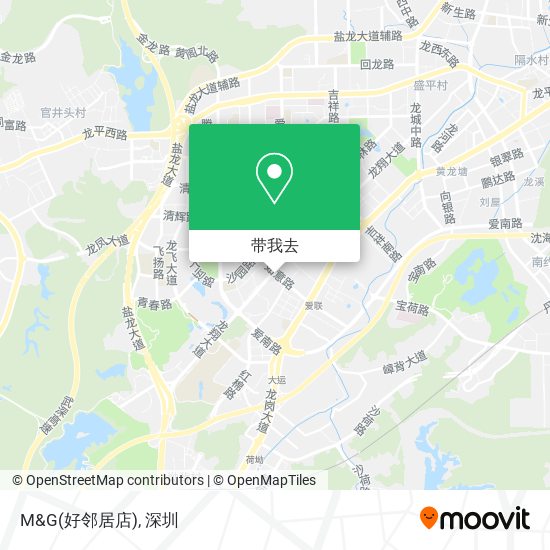 M&G(好邻居店)地图