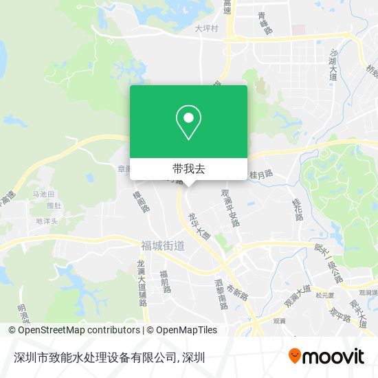 深圳市致能水处理设备有限公司地图