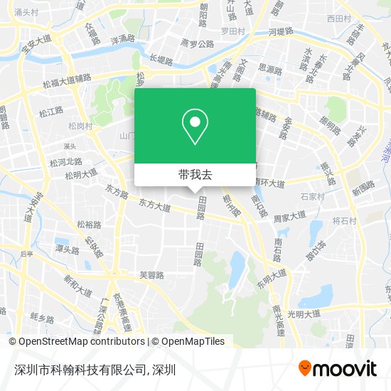 深圳市科翰科技有限公司地图