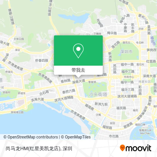 尚马龙HM(红星美凯龙店)地图