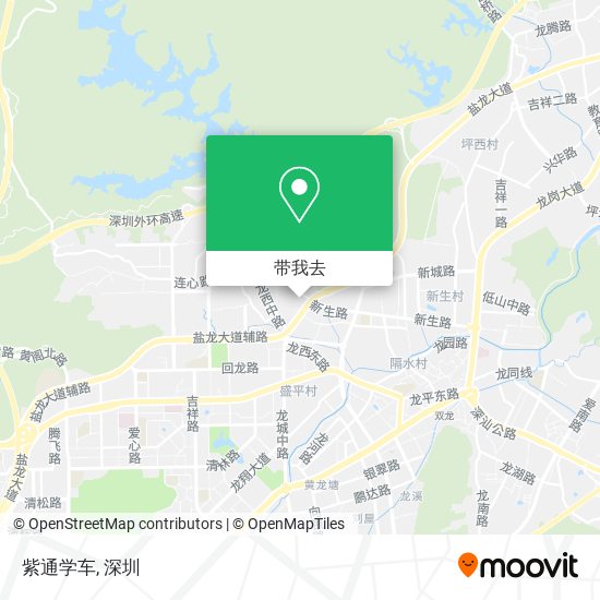 紫通学车地图