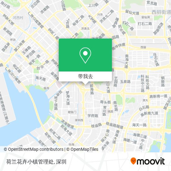 荷兰花卉小镇管理处地图
