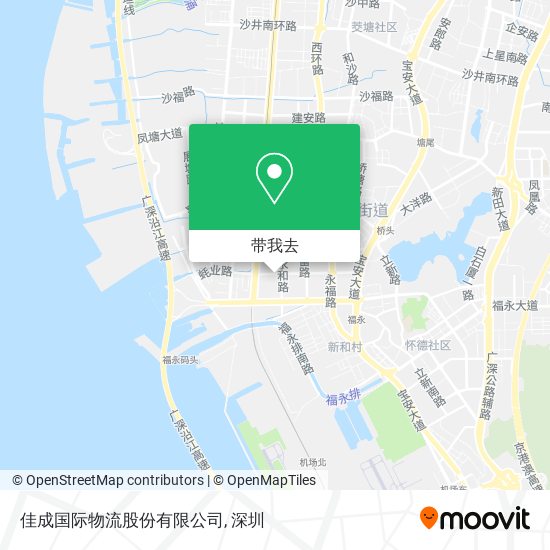 佳成国际物流股份有限公司地图