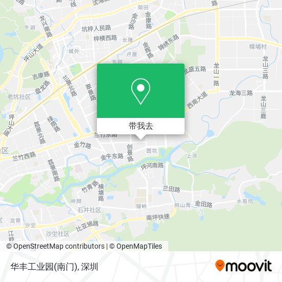 华丰工业园(南门)地图