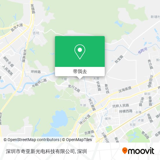 深圳市奇亚新光电科技有限公司地图