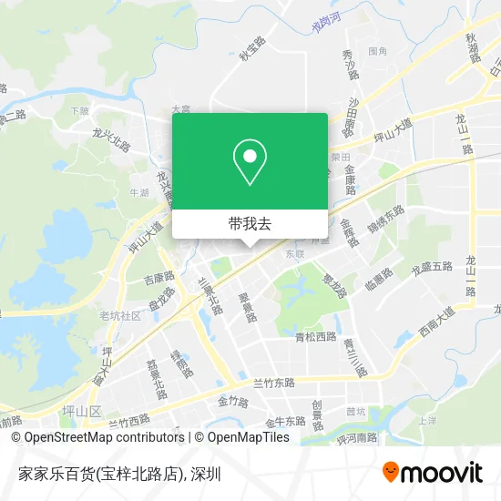 家家乐百货(宝梓北路店)地图