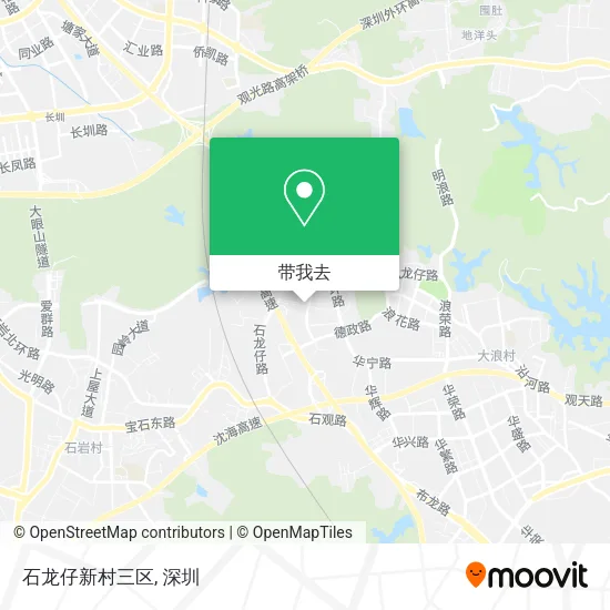 石龙仔新村三区地图
