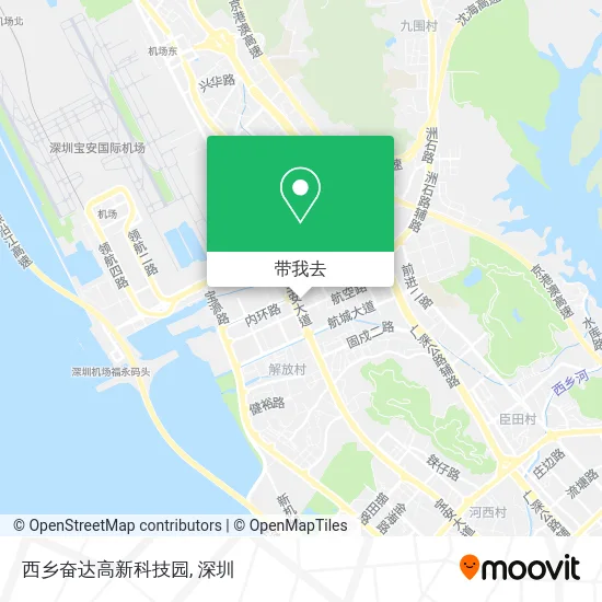 西乡奋达高新科技园地图