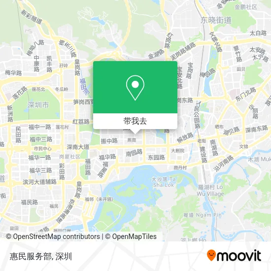 惠民服务部地图