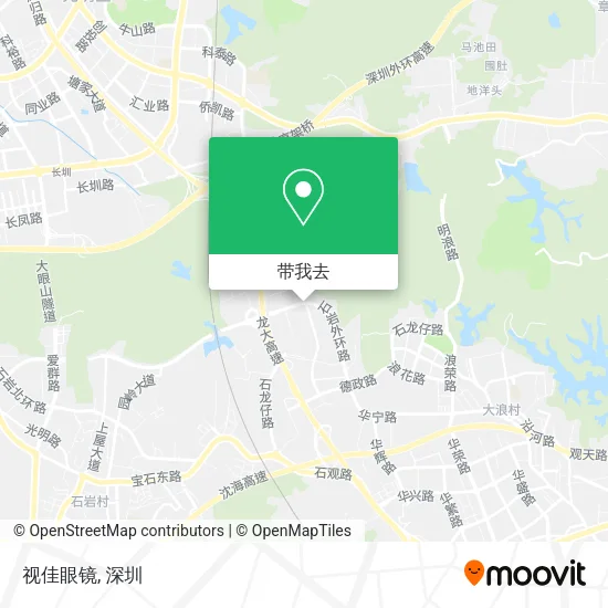 视佳眼镜地图