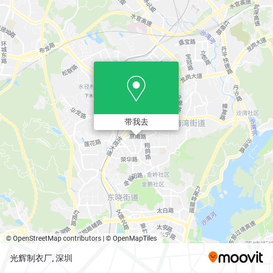光辉制衣厂地图