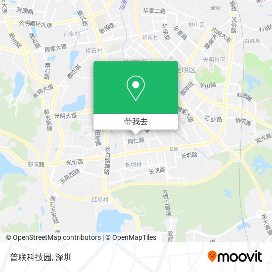普联科技园地图