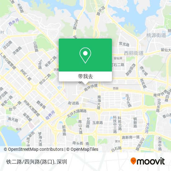 铁二路/四兴路(路口)地图
