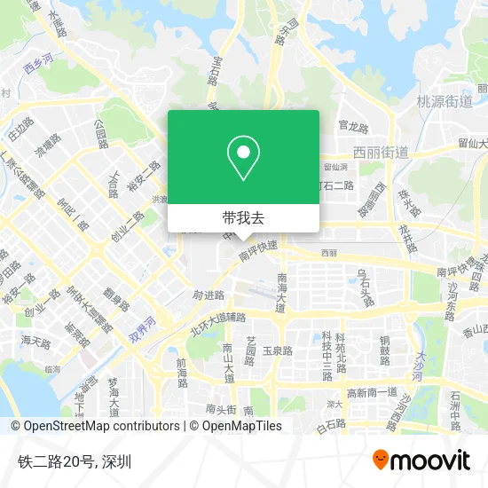 铁二路20号地图