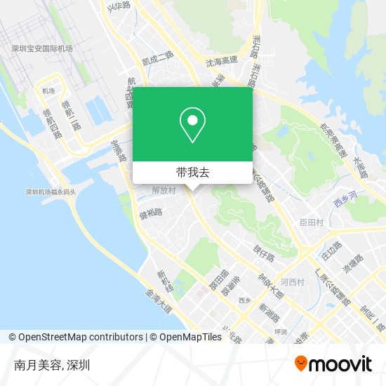 南月美容地图
