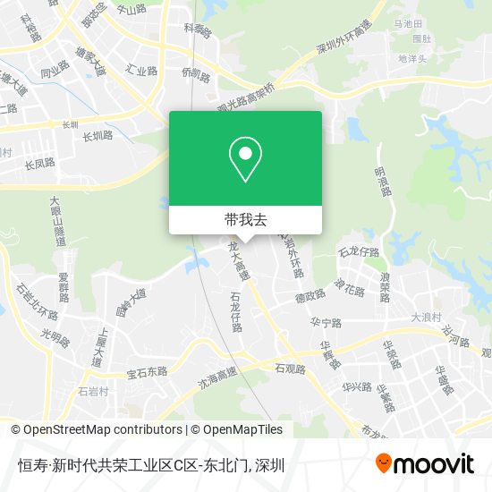 恒寿·新时代共荣工业区C区-东北门地图