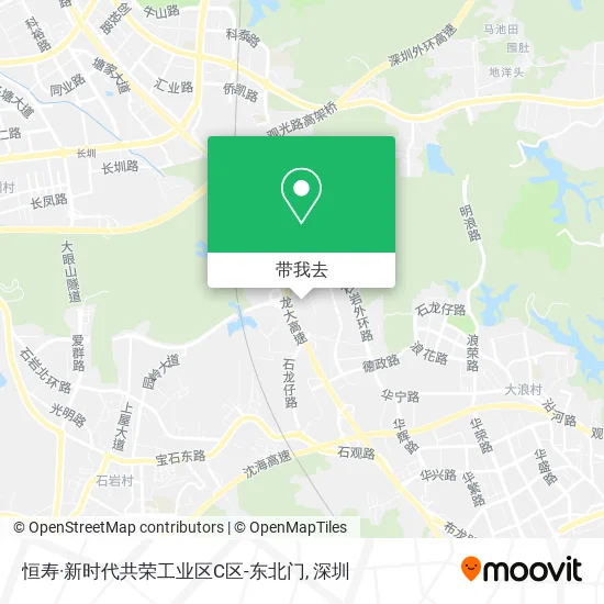 恒寿·新时代共荣工业区C区-东北门地图