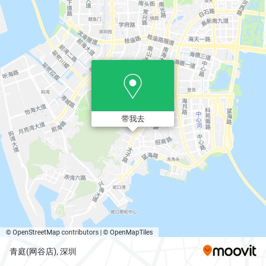 青庭(网谷店)地图
